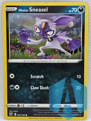 Hisuian Sneasel - 092/189 - Cosmos Holo Promo